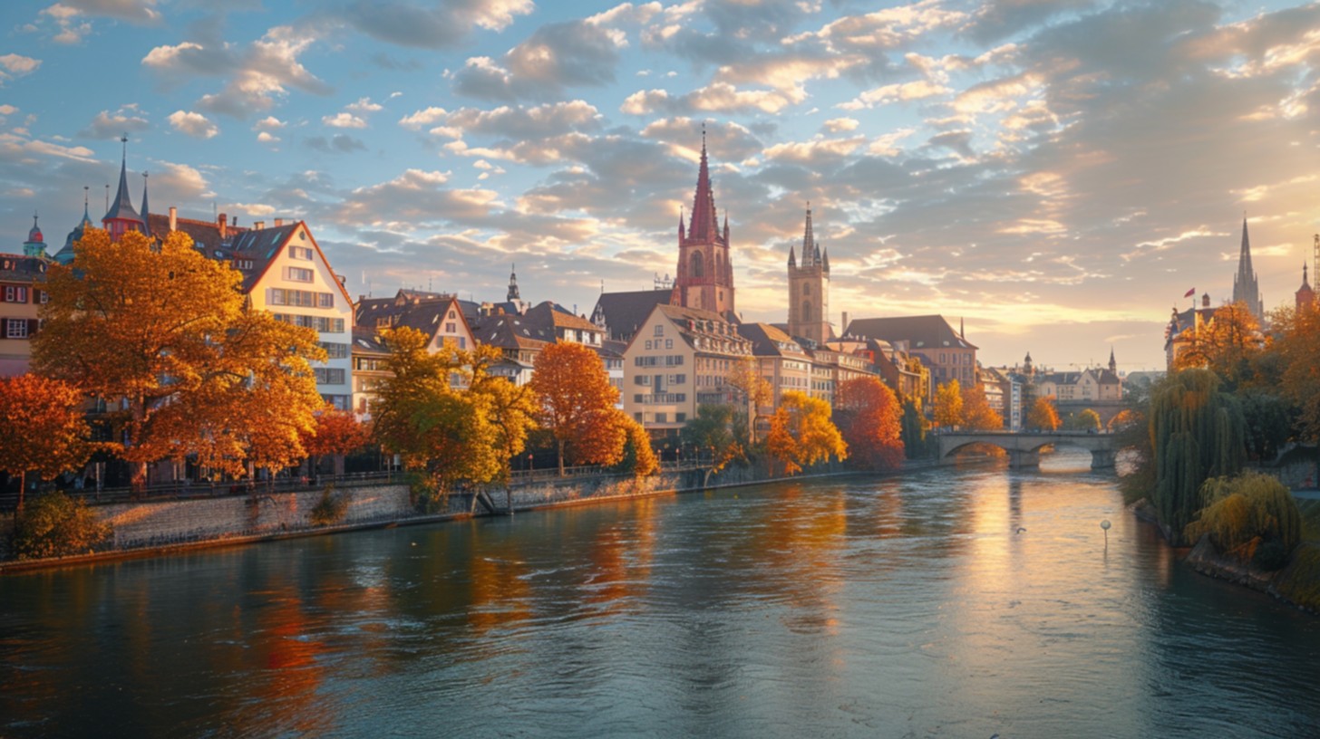 Snabb flygpendling mellan Basel och Hamburg