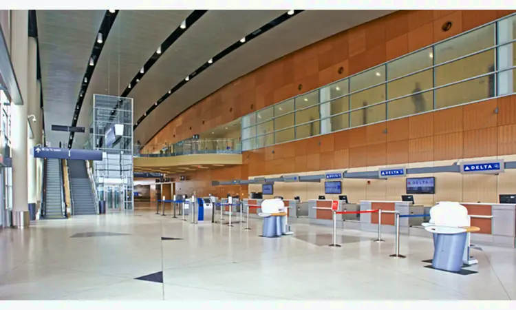De internationale luchthaven van Duluth
