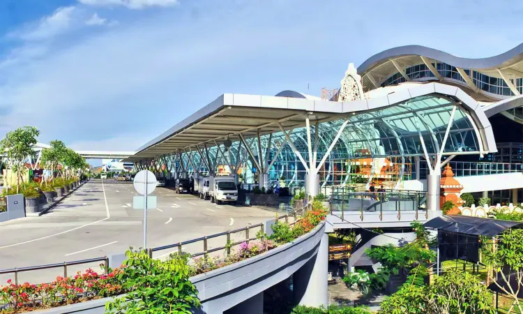 De internationale luchthaven Ngurah Rai