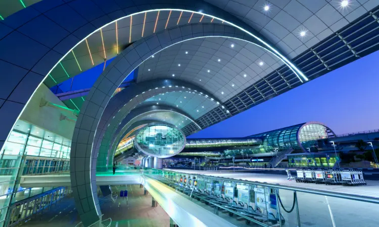 Internationale luchthaven van Dubai