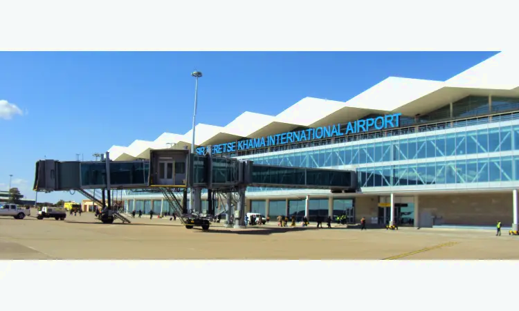 De internationale luchthaven Sir Seretse Khama