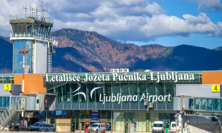 Ljubljana Jože Pučnik lufthavn