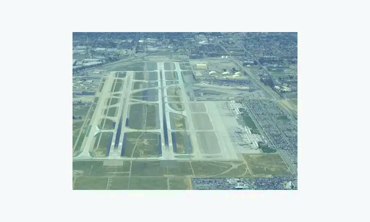 De internationale luchthaven van Ontario