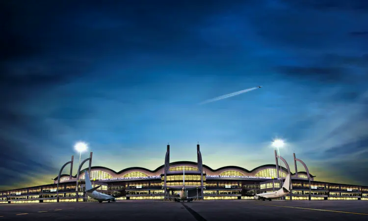 De internationale luchthaven Sabiha Gökçen