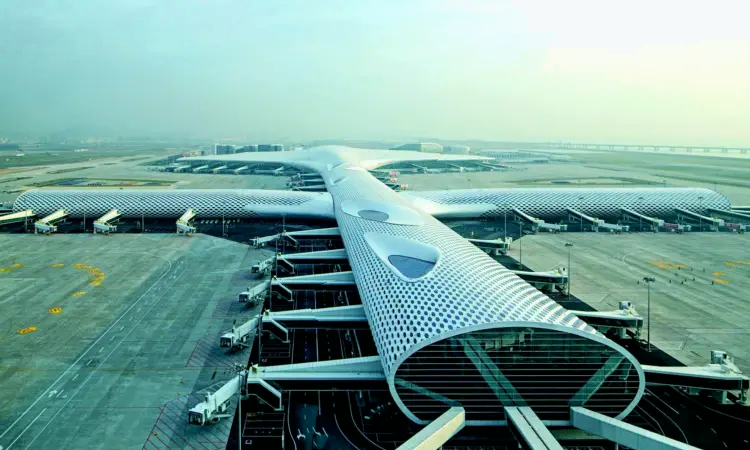 De internationale luchthaven Shenzhen Bao'an