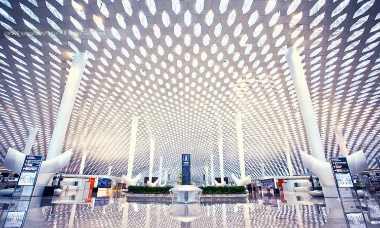 De internationale luchthaven Shenzhen Bao'an