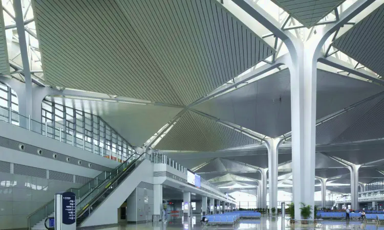De internationale luchthaven Taiyuan Wusu