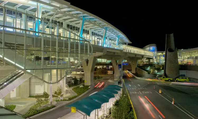 De internationale luchthaven van Vancouver