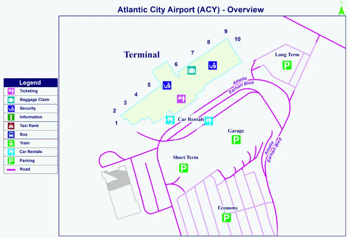 Международный аэропорт Атлантик-Сити