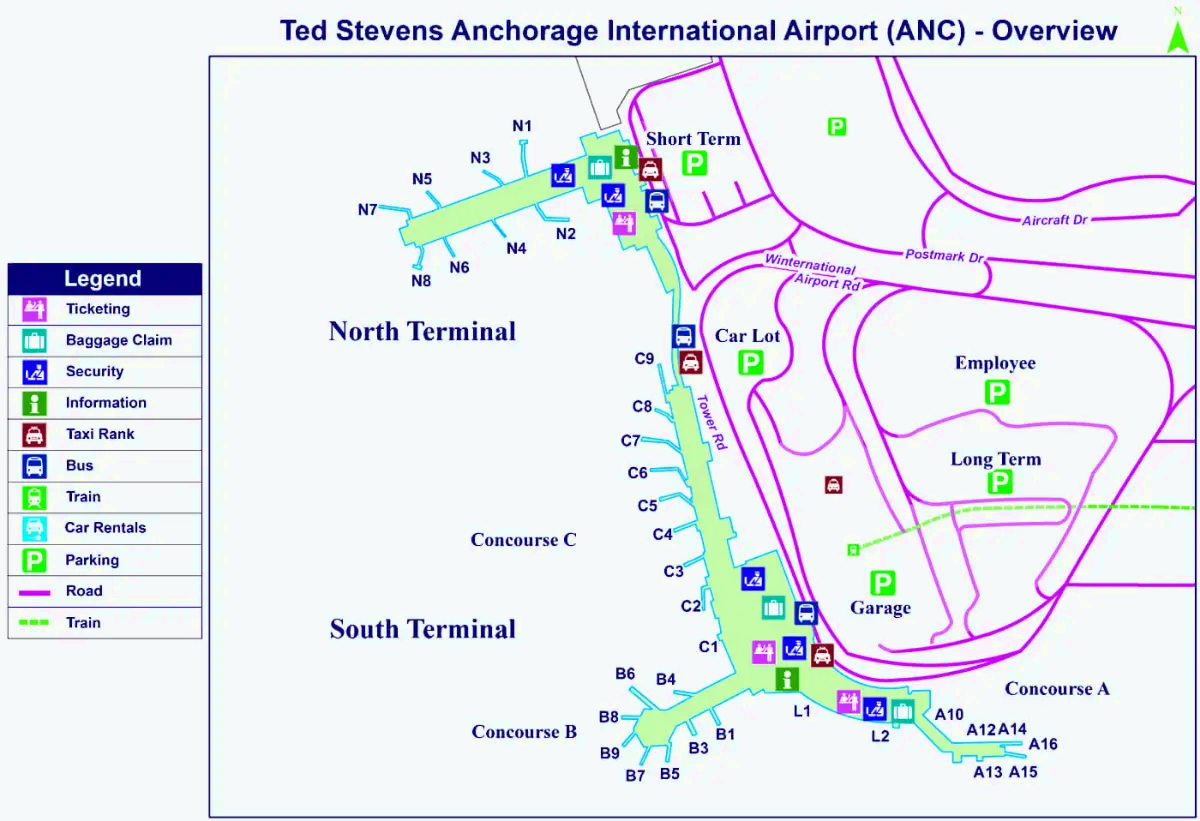 Ted Stevens Anchorage Uluslararası Havaalanı
