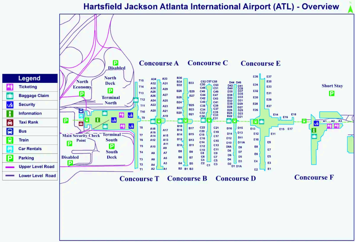 Hartsfield-Jackson Atlanta internasjonale lufthavn