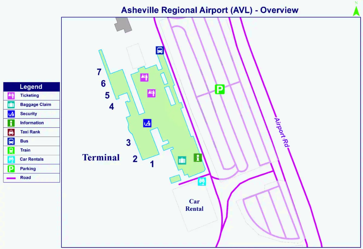 Региональный аэропорт Эшвилла