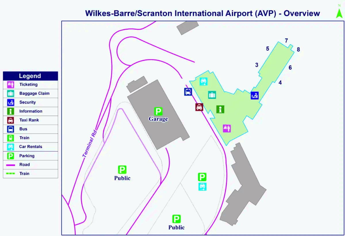 Международный аэропорт Уилкс-Барре/Скрэнтон