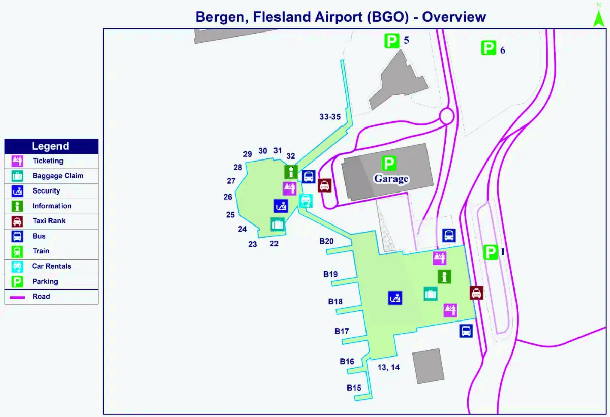 Bergen Airport Flesland