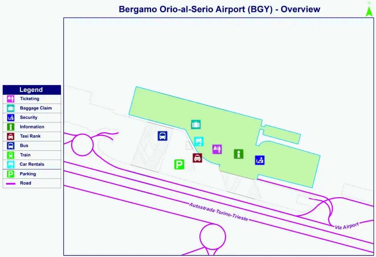 Il Caravaggio internasjonale flyplass