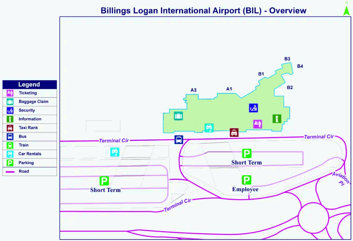 Billings Loganin kansainvälinen lentokenttä