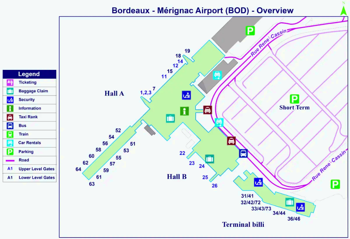 Bordeaux-Mérignac flyplass