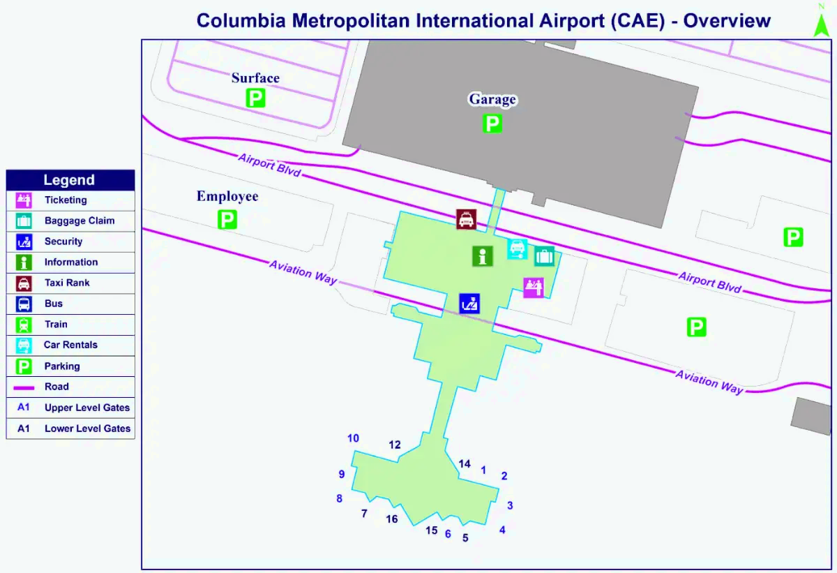 Columbia Metropolitan Havaalanı