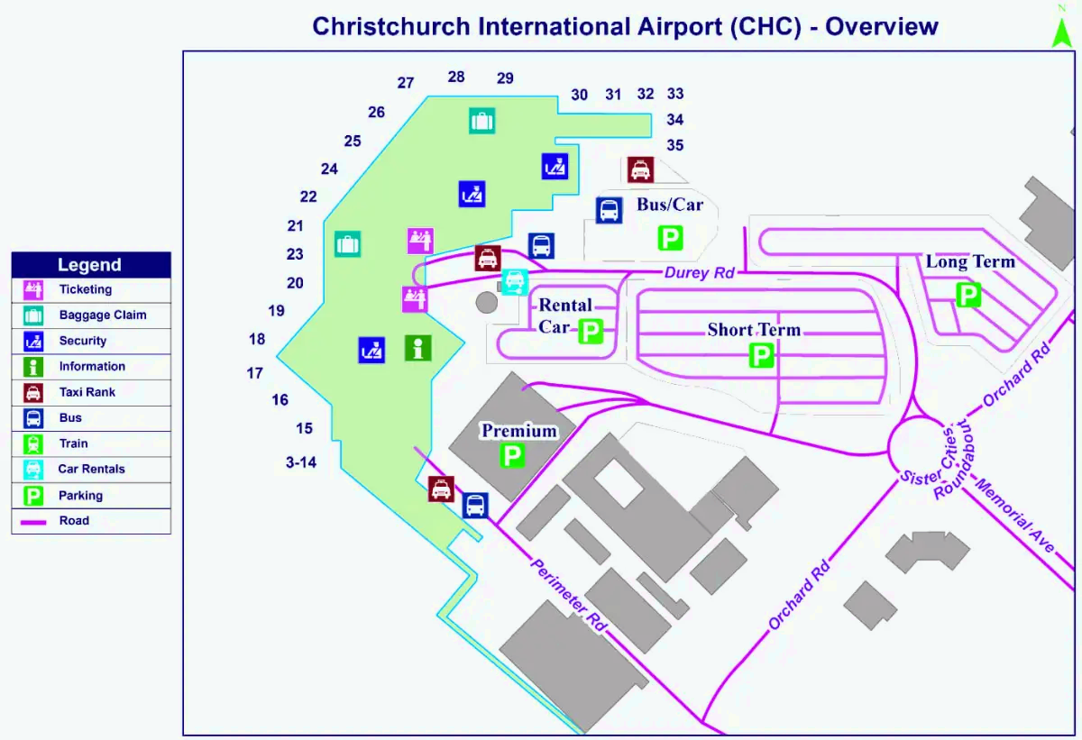 Международный аэропорт Крайстчерч