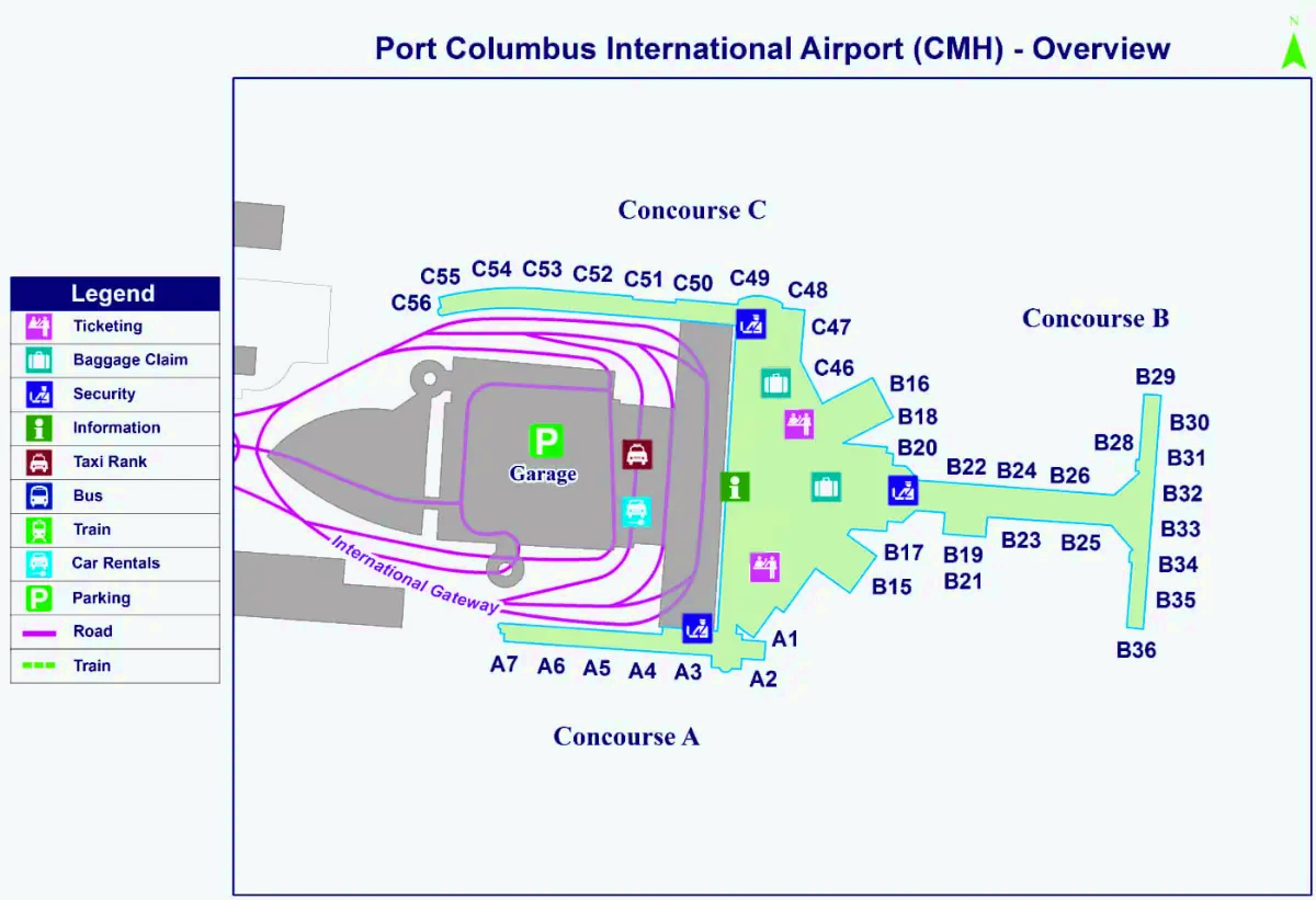 Port Columbus Uluslararası Havaalanı