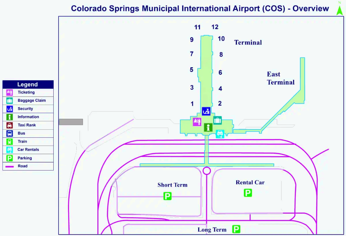 Colorado Springs flyplass