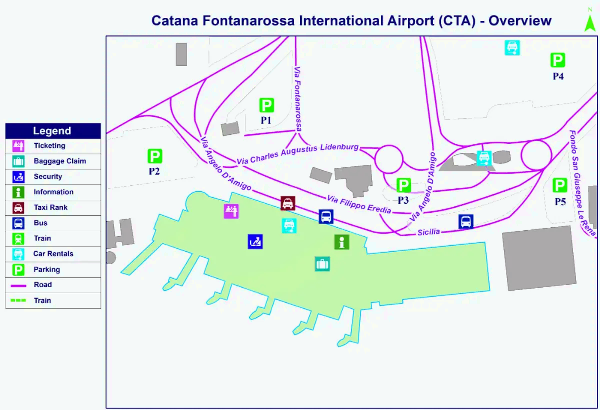 Catania-Fontanarossa luchthaven