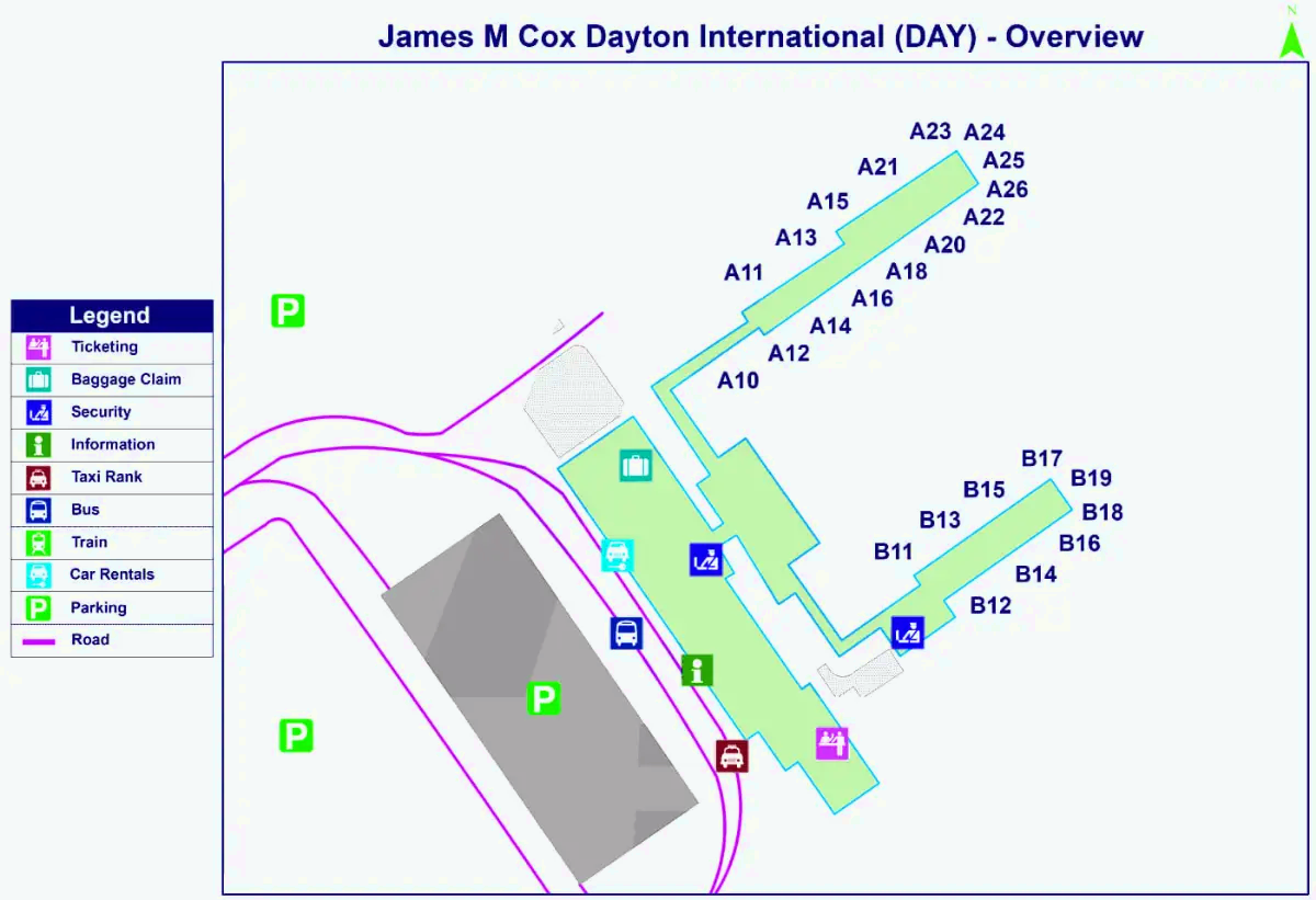 Internationaler Flughafen James M. Cox Dayton
