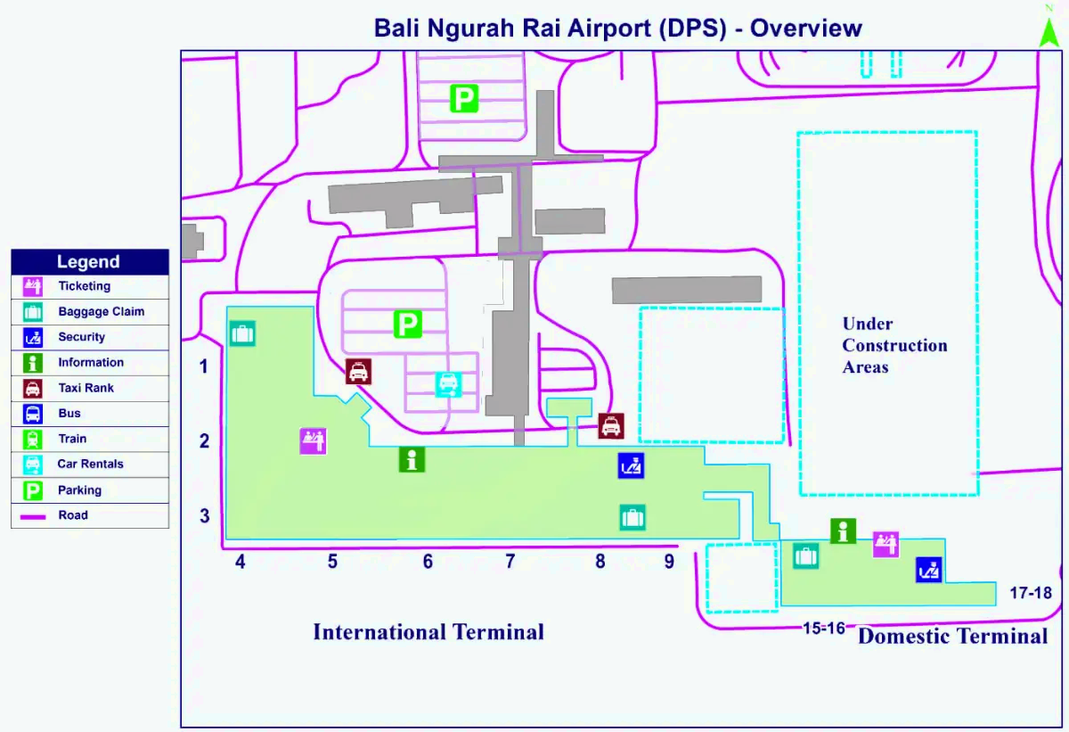 Ngurah Rain kansainvälinen lentokenttä