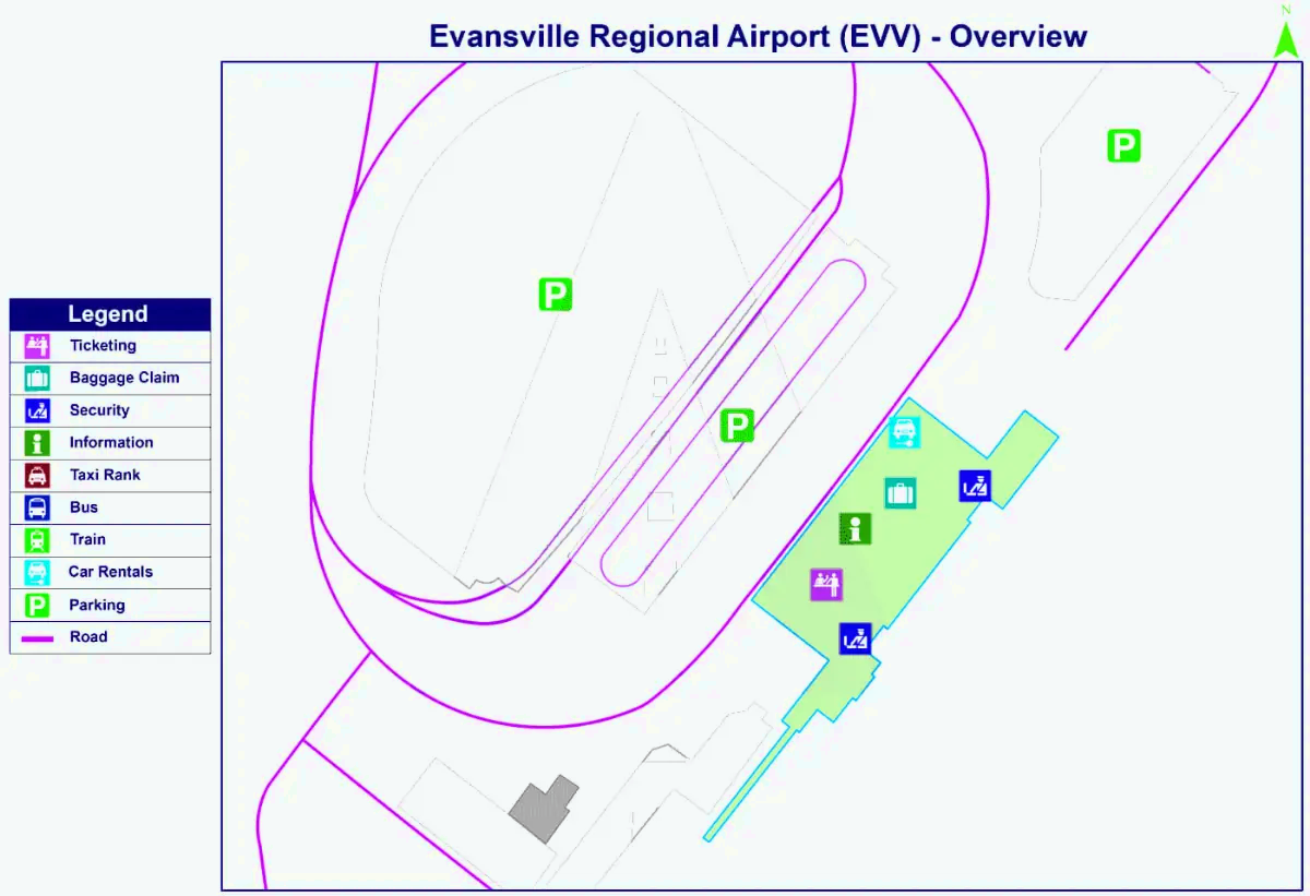 Evansville regionale flyplass