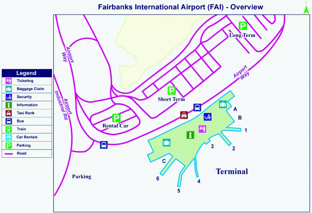 Международный аэропорт Фэрбенкс