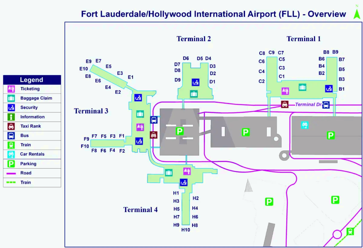 Internationale luchthaven Fort Lauderdale-Hollywood
