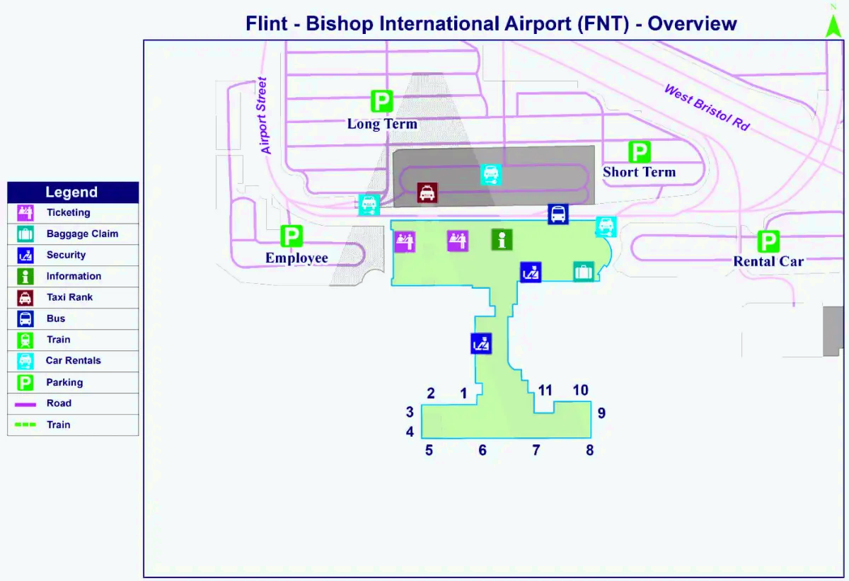 Internationaler Flughafen Bishop