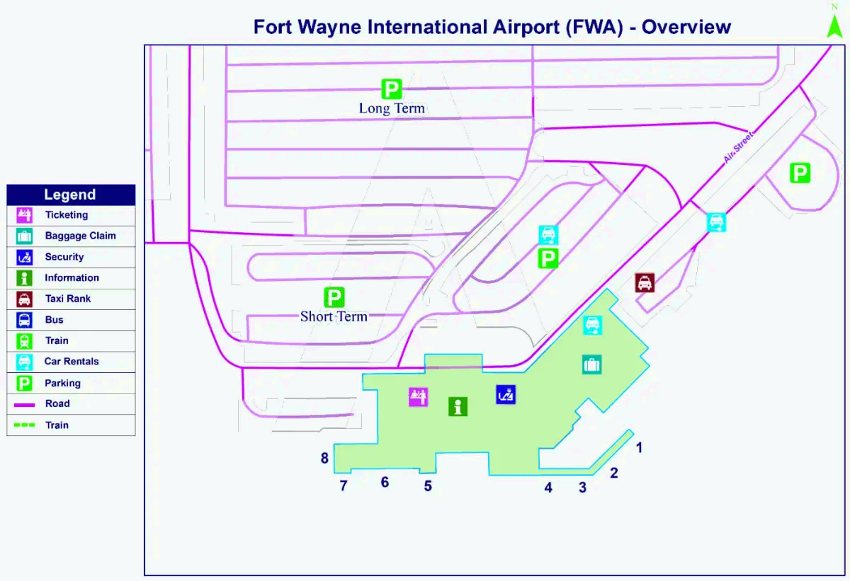 Fort Wayne internationella flygplats