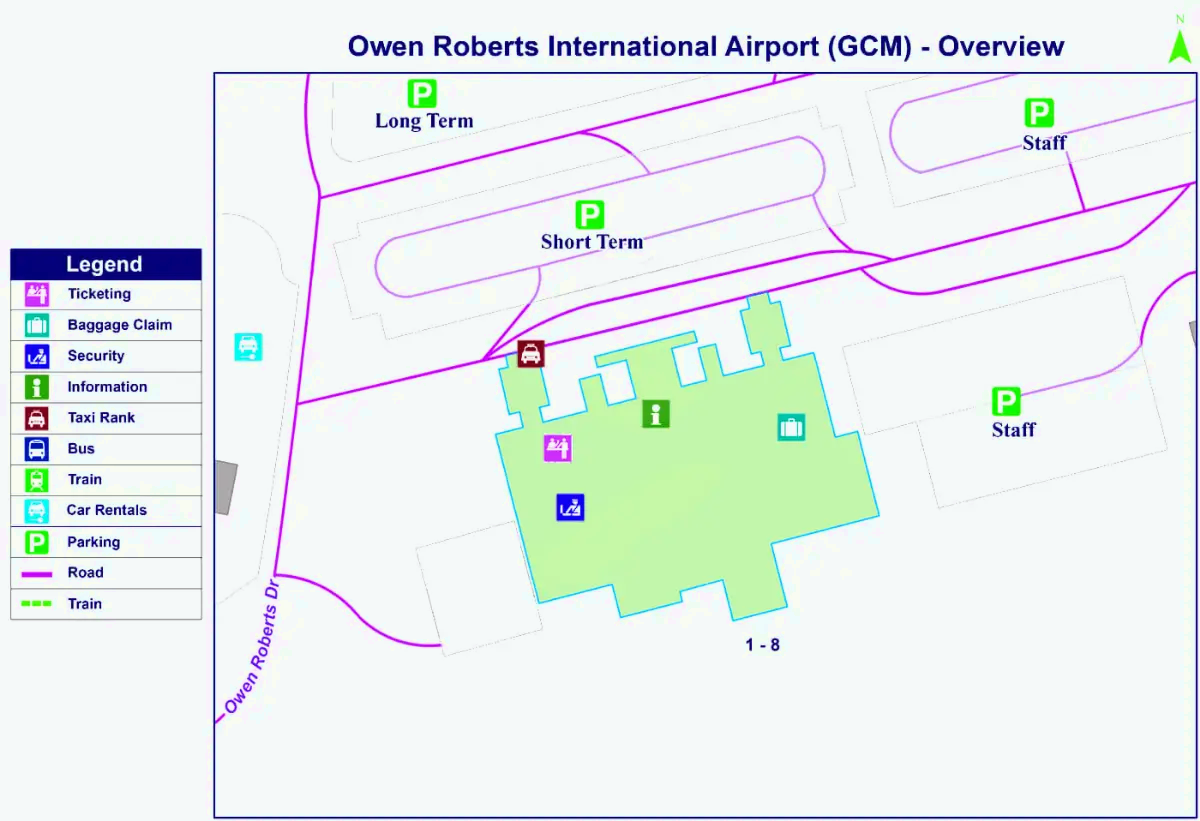 Internationaler Flughafen Owen Roberts