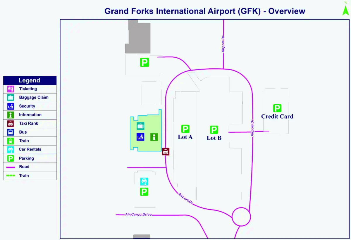 Grand Forks internationale lufthavn