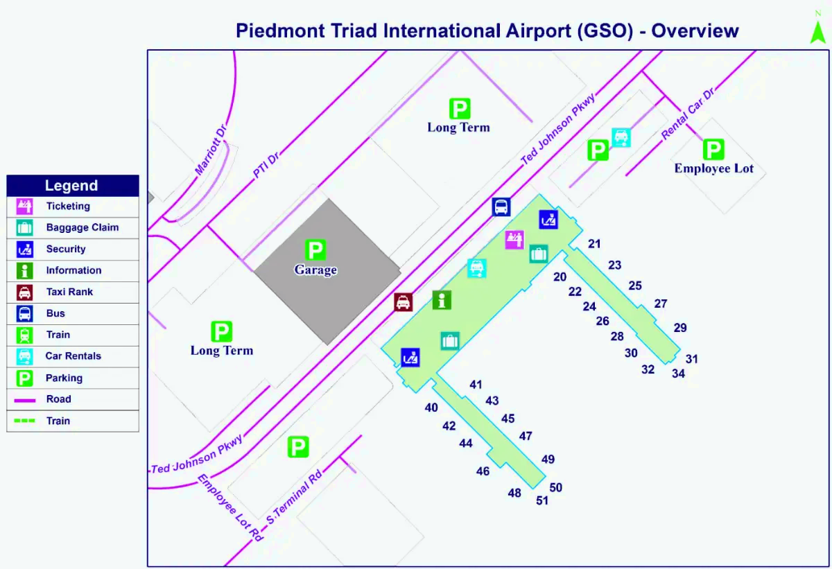 Internationale luchthaven Piemonte Triad