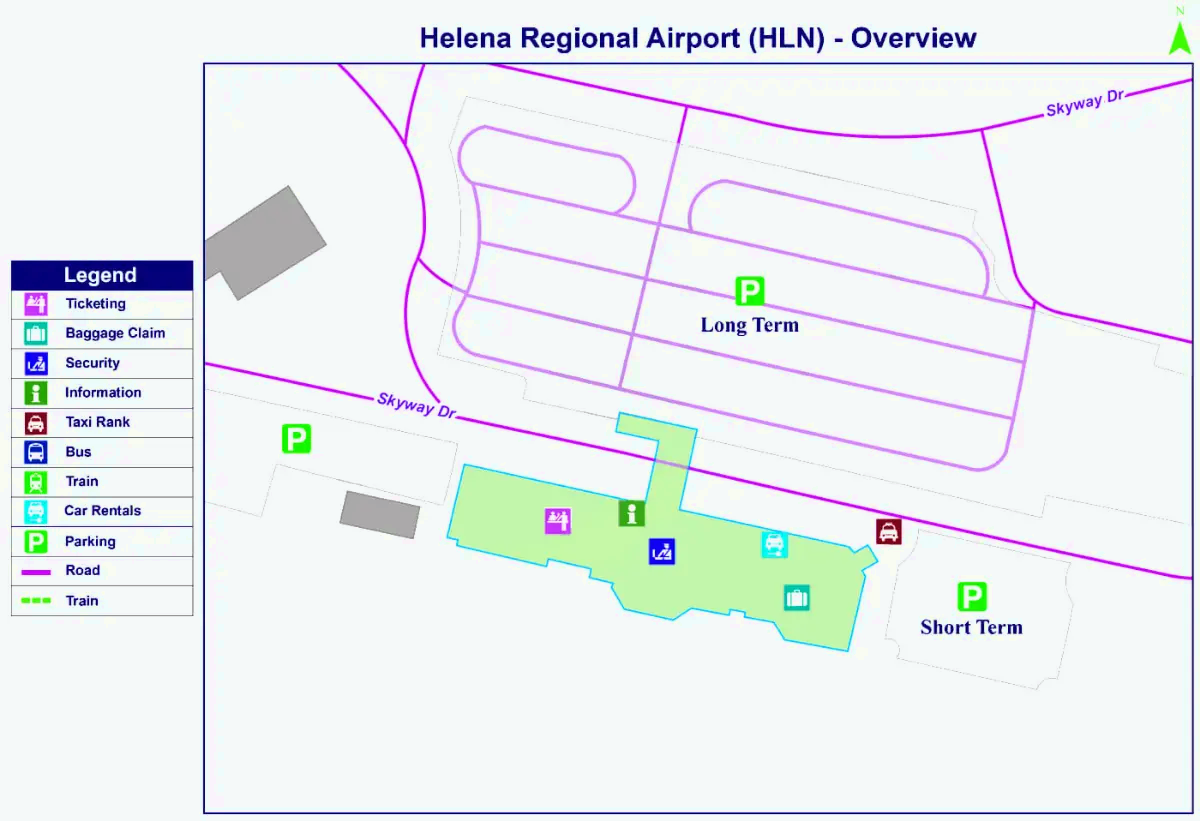 Regionale luchthaven Helena