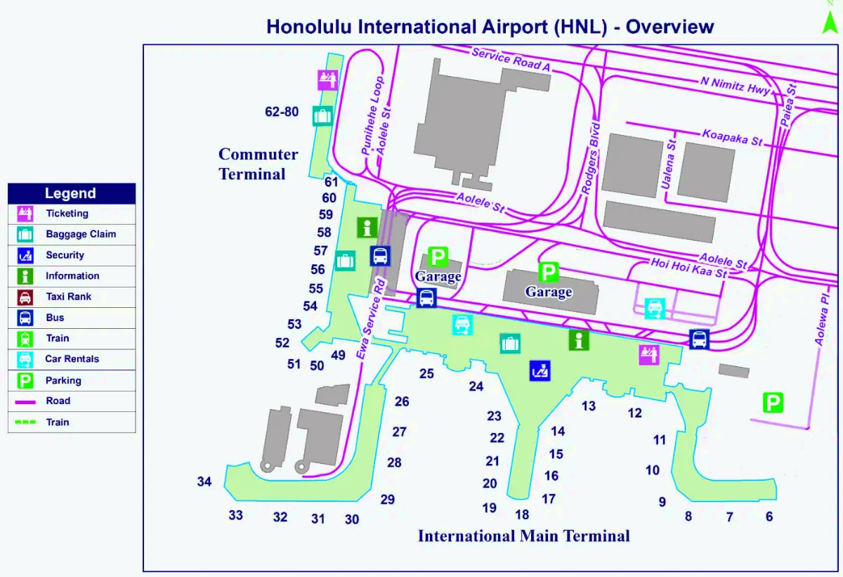 Honolulu internationale lufthavn