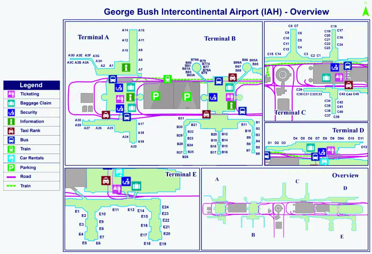 Intercontinentale luchthaven George Bush