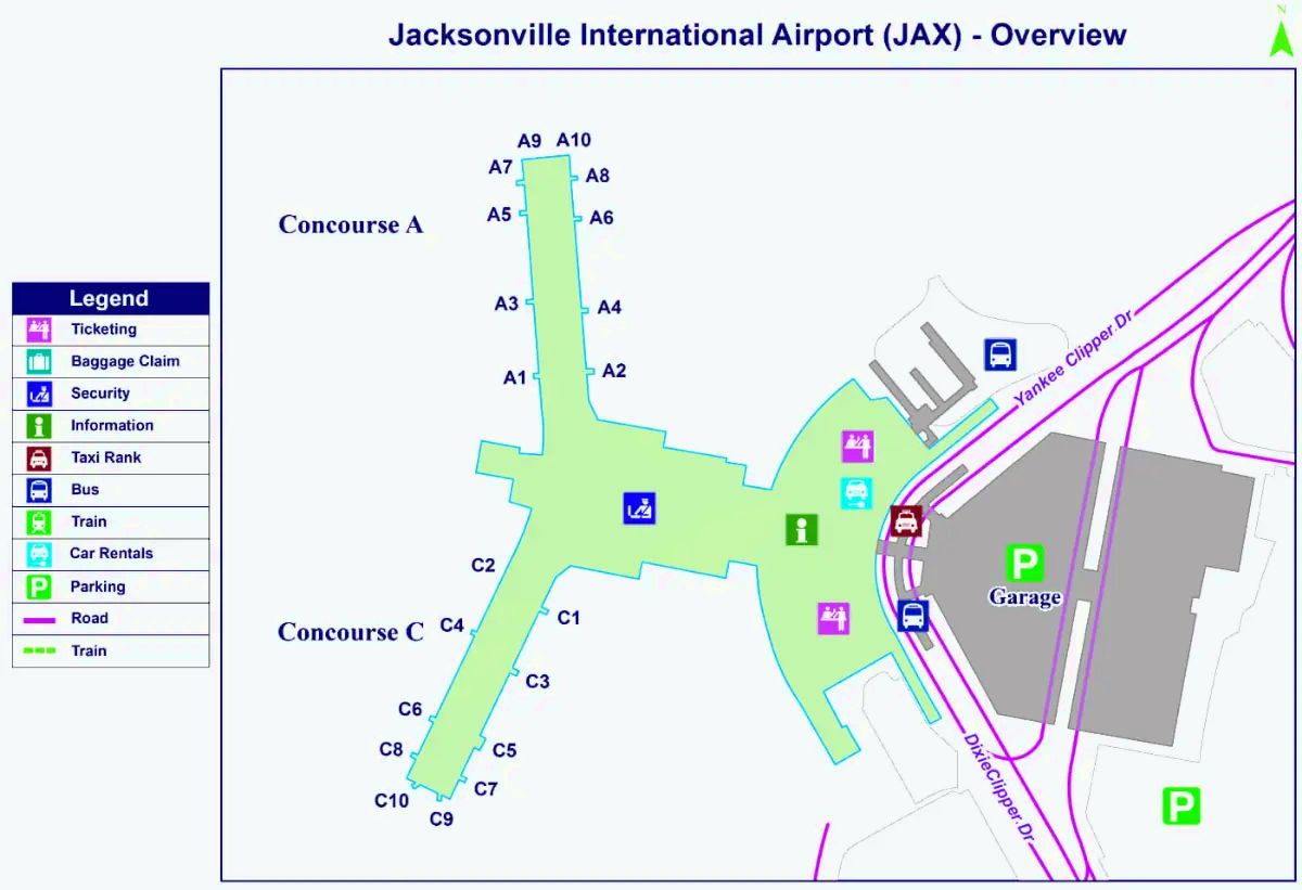 Международный аэропорт Джексонвилля