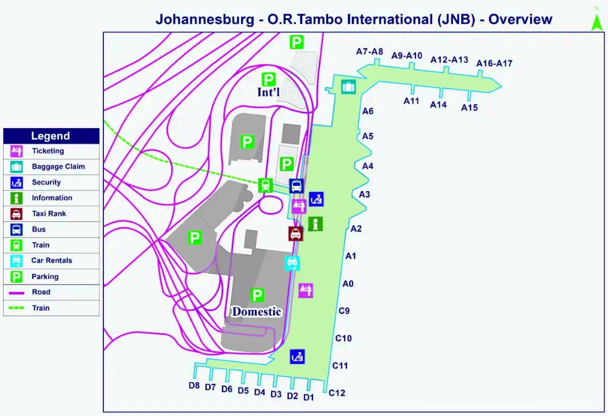OR Tambo internasjonale flyplass