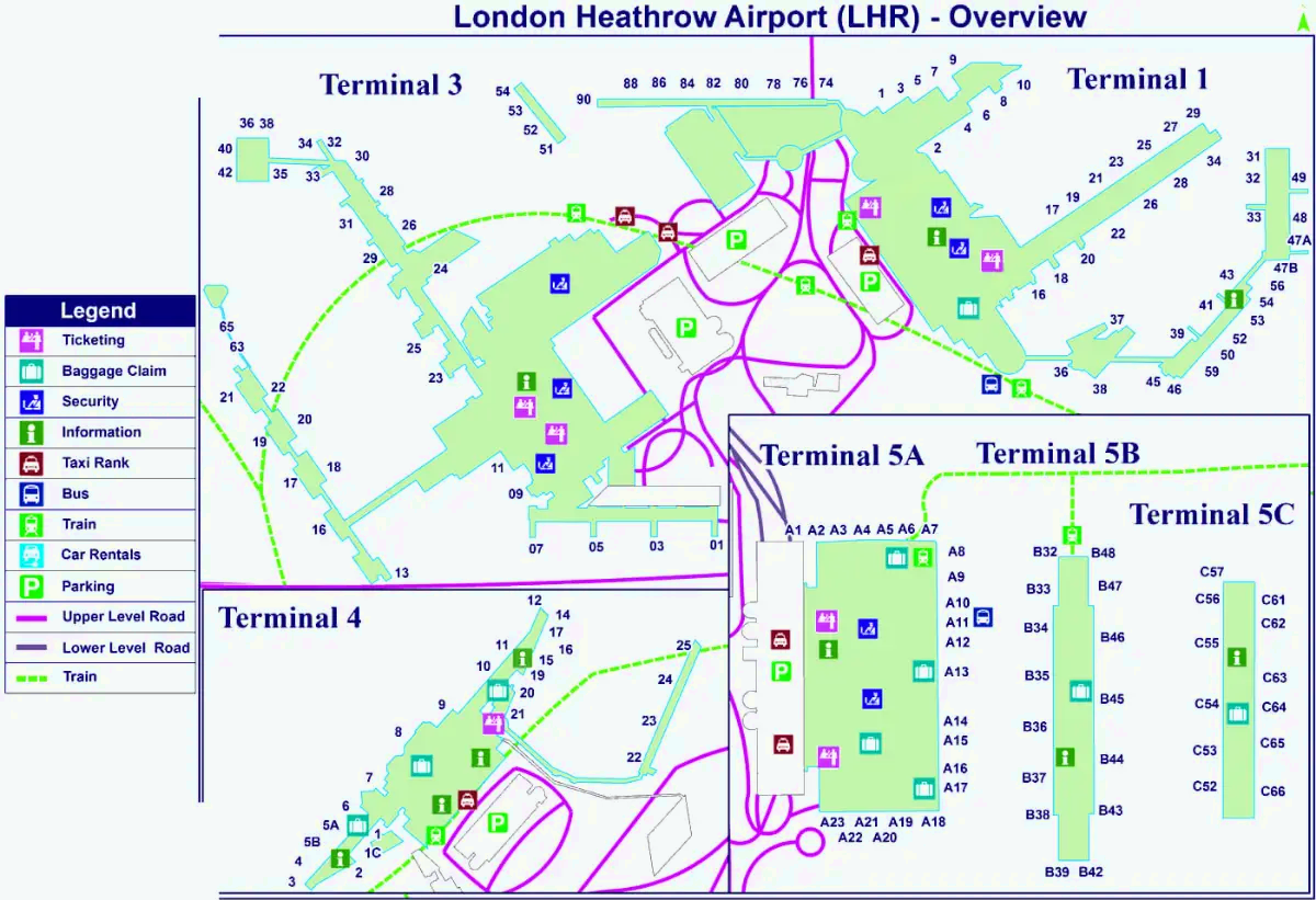 London Heathrow flyplass
