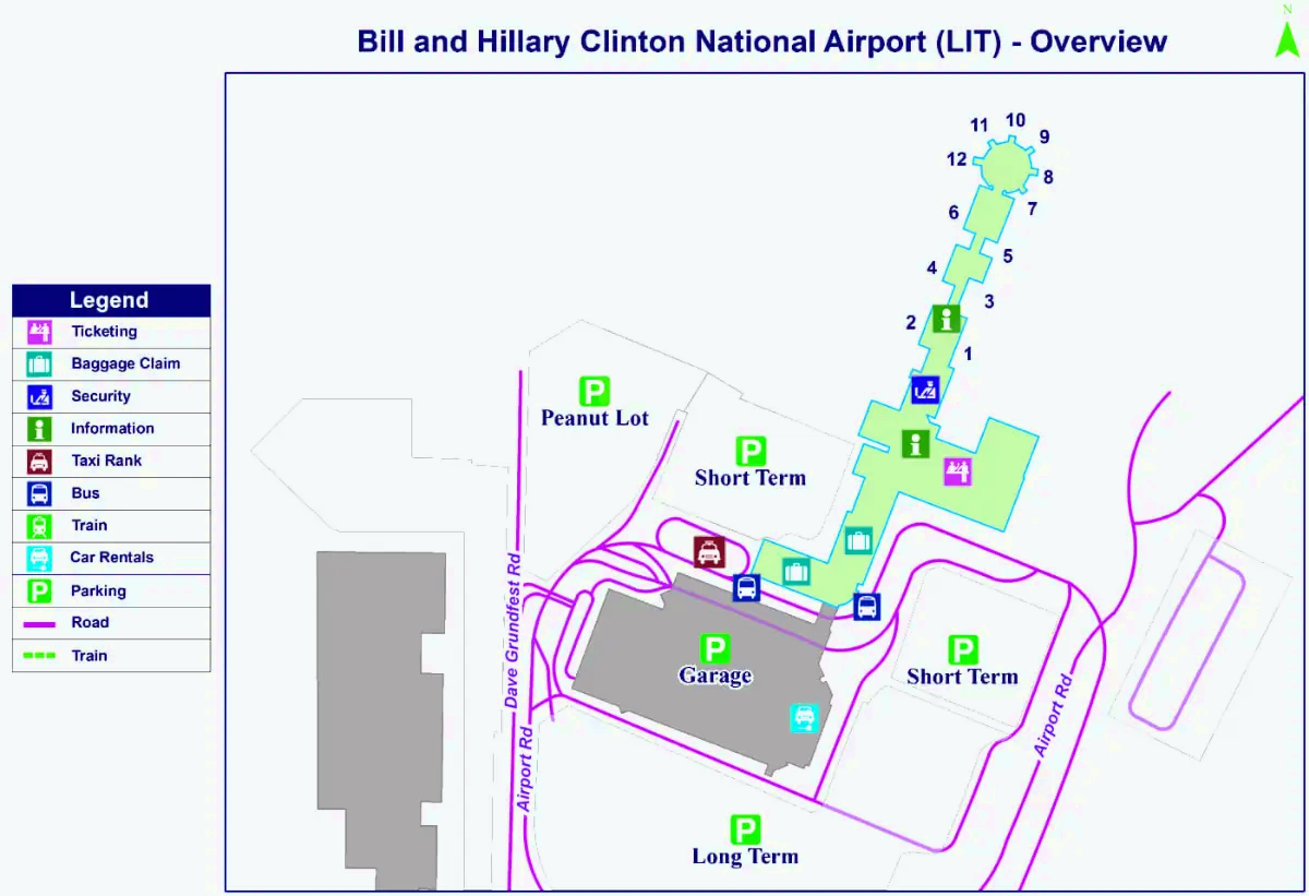 Национальный аэропорт Клинтон