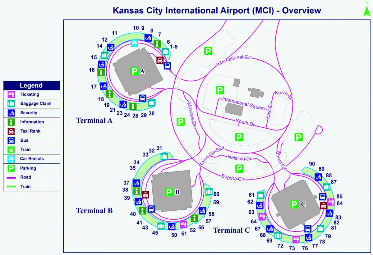 Международный аэропорт Канзас-Сити