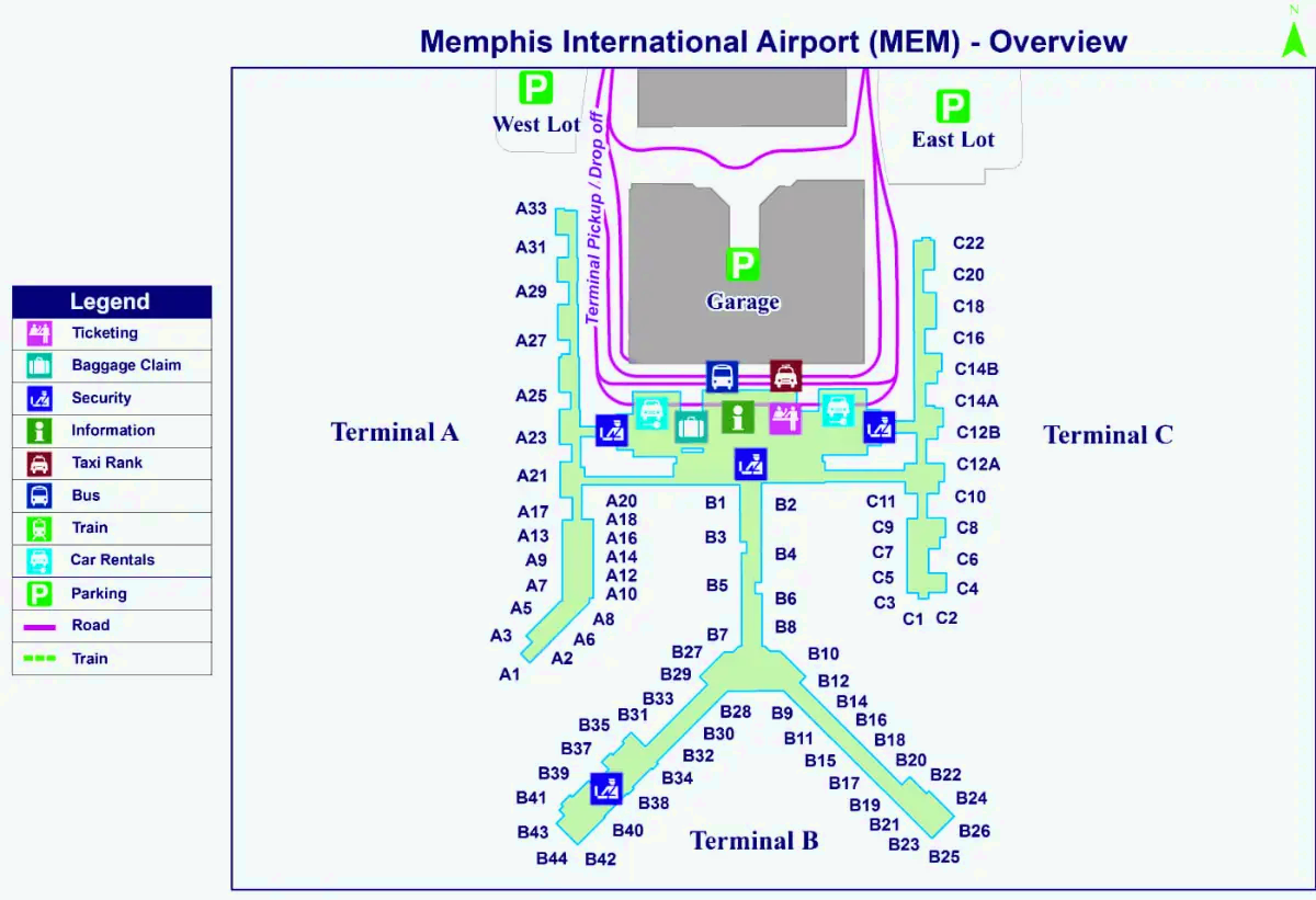 Memphis Internationale Lufthavn