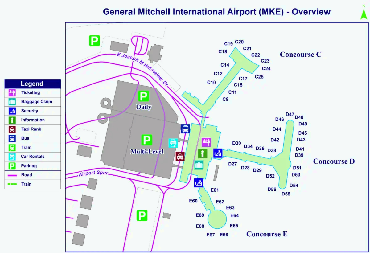 General Mitchellin kansainvälinen lentokenttä