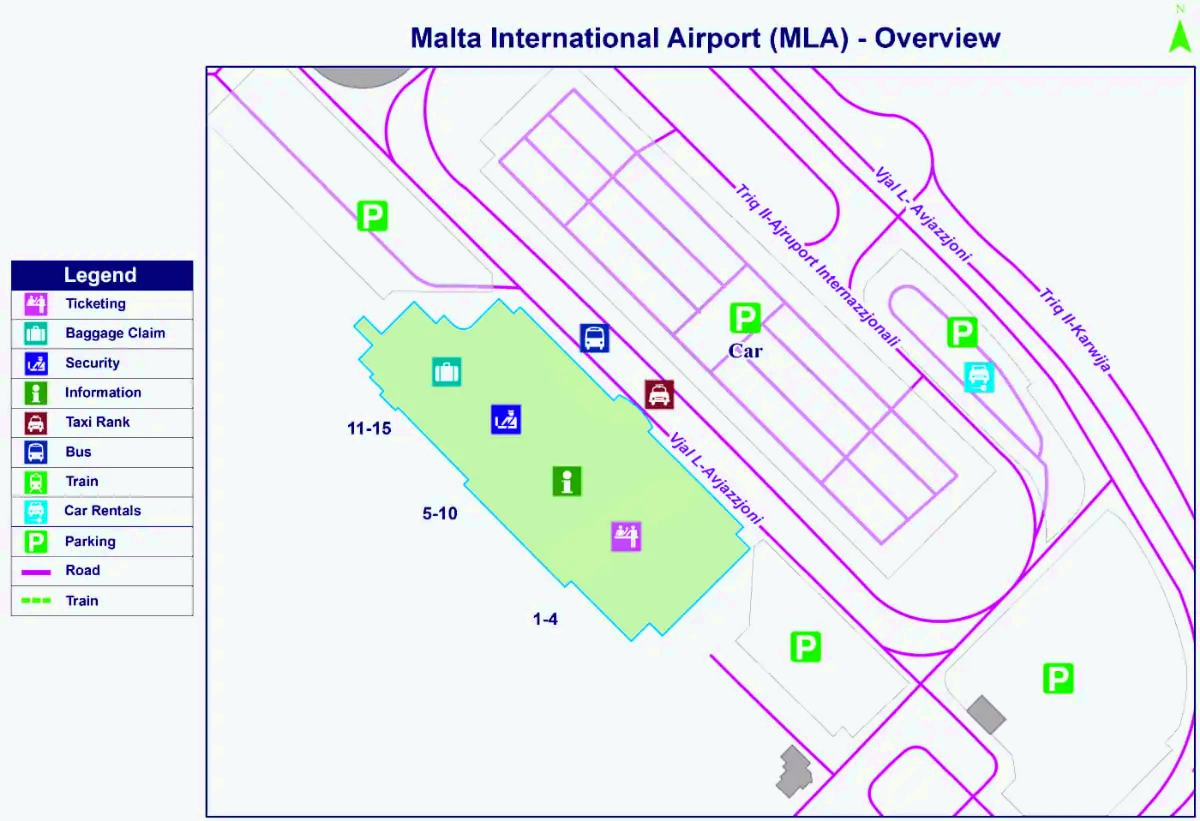 مطار مالطا الدولي