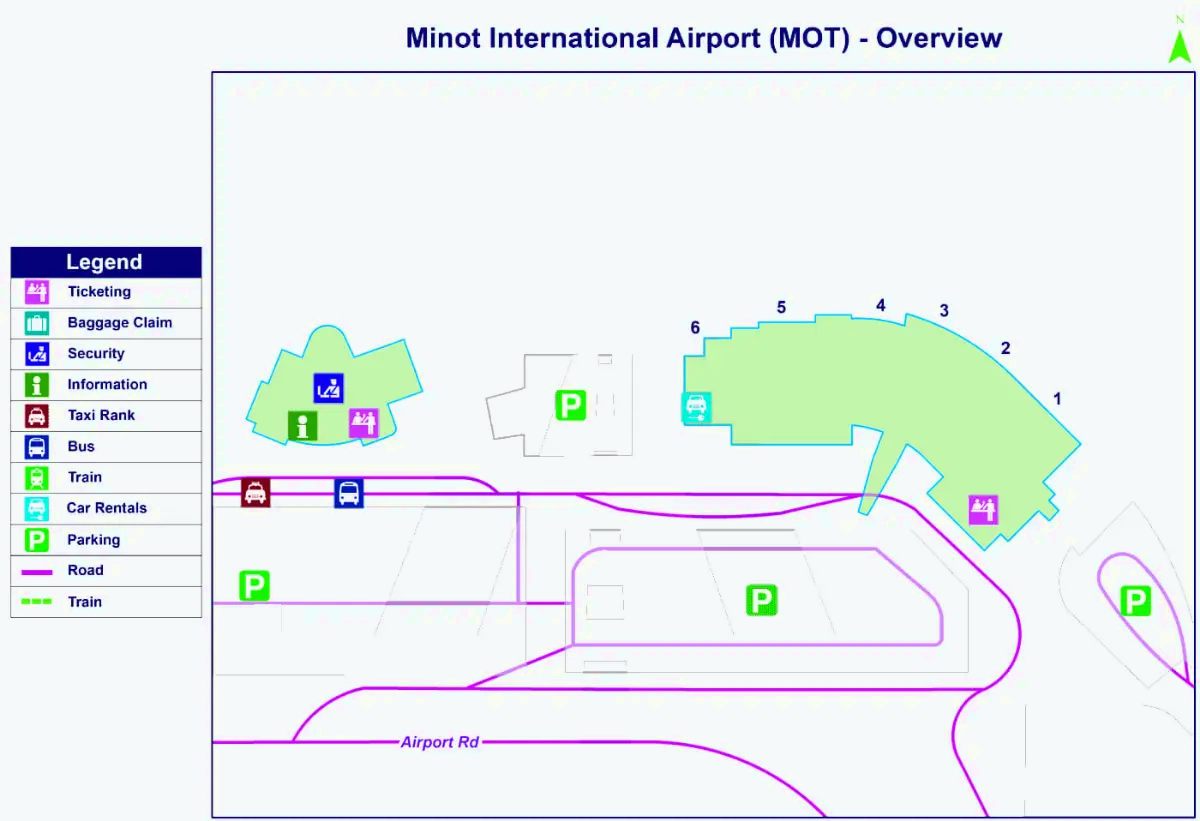 Internationale luchthaven Minot