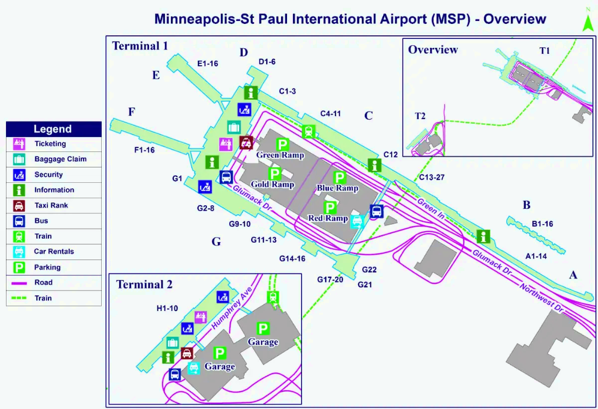 Internationaler Flughafen Minneapolis-Saint Paul