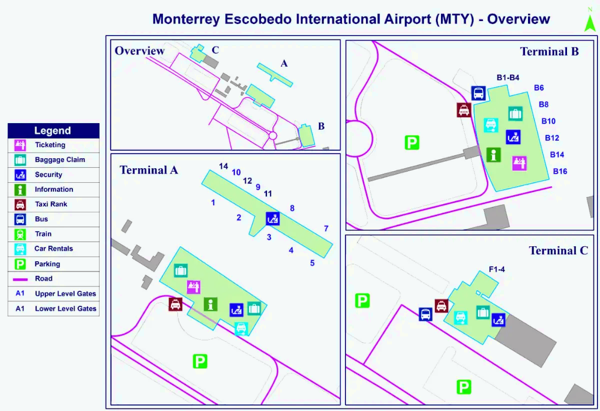 Internationale luchthaven Monterrey